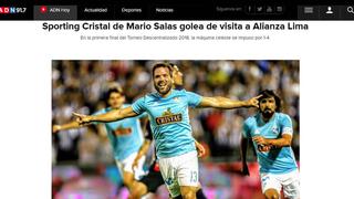 Alianza Lima vs Sporting Cristal: la prensa chilena destacó el triunfo del equipo de Mario Salas| FOTOS