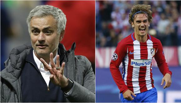 José Mourinho habló sobre la posibilidad de que Antoine Griezmann fiche por el Manchester United. (Foto: AP/Reuters)