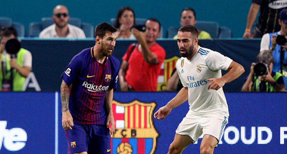 Aquí te dejamos todo lo que debes saber sobre el partido Barcelona vs Real Madrid por la Supercopa de España. (Foto: Getty Images)
