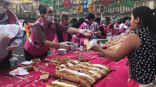 Facebook: México celebró a los Reyes Magos con una rosca enorme