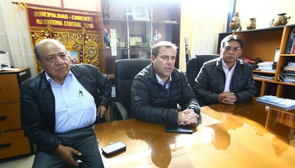 El ministro de Transportes y Comunicaciones, Bruno Giuffra,
 estuvo en el Cusco. (Foto: MTC)