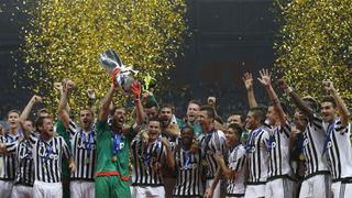 Juventus venció 2-0 a la Lazio y ganó la Supercopa italiana