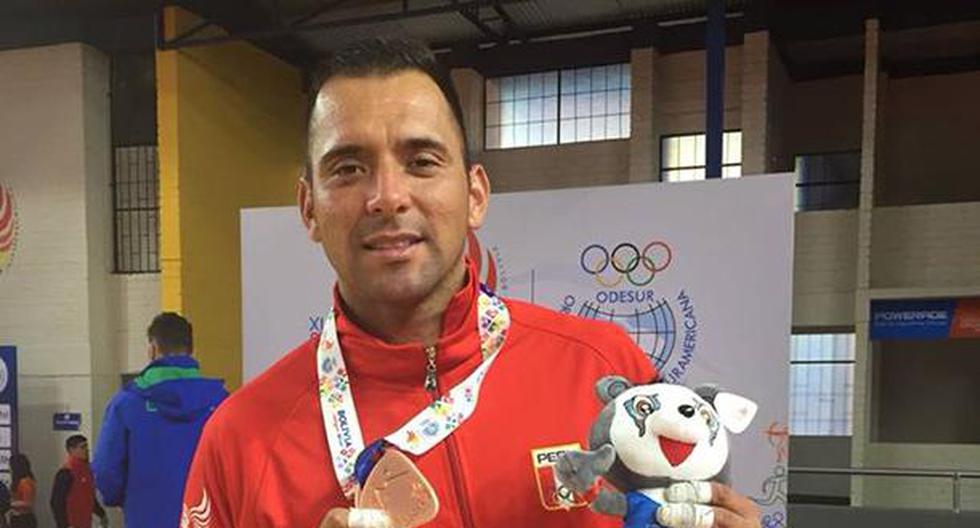 El peruano Frank Alvarado se quedó con el bronce en los -100 kg de judo. (Foto: IPD)