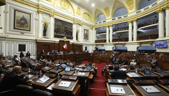 La iniciativa fue planteada por el Ejecutivo y se debatirá su aprobación en el Pleno. (Foto: Congreso de la República)