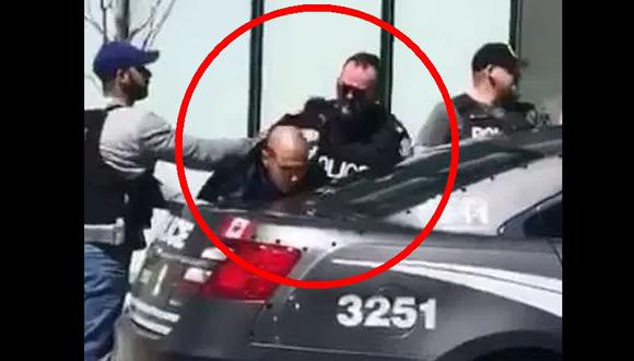 YouTube: Así arrestaron al chofer que atropelló a una decena en Toronto [VIDEO] (Foto: Captura)