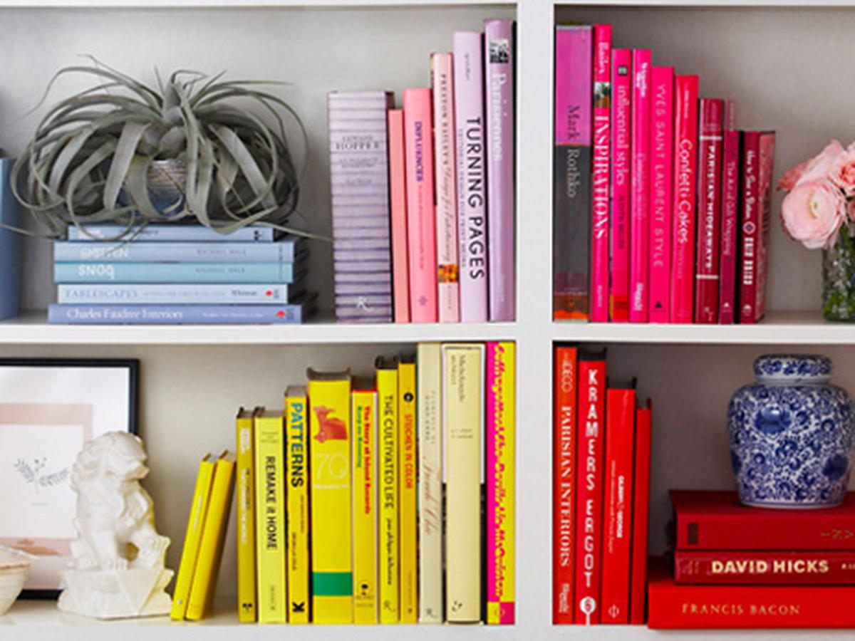 Aquí te mostramos 4 formas para utilizar tus libros decorativos