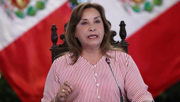 La presidenta del Perú , Dina Boluarte, designó a Carmen Giordano como asesora. (Foto: jorge.cerdan/@photo.gec)