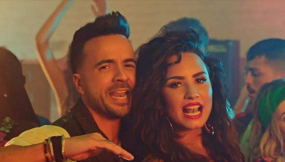 ″Échame la culpa” de Luis Fonsi y Demi Lovato supera los 2.000 millones de visitas  (Foto: captura video)
