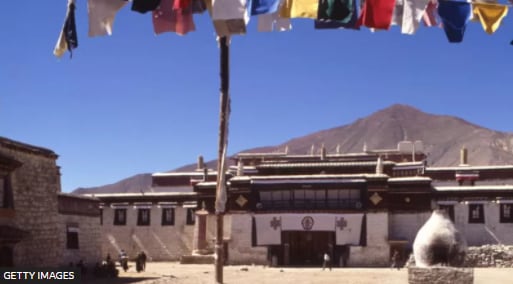 Samye Monastery in Tibet.  (GETTY IMAGES)