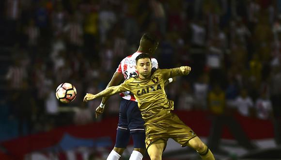 Junior recibe a Sport Recife este jueves (7:45 p.m. EN VIVO ONLINE por FOX Sports) por el partido de vuelta de los cuartos de final de la Copa Sudamericana. (Foto: AFP)