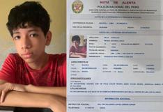 Buscan a menor de 15 años que desapareció en San Juan de Lurigancho 