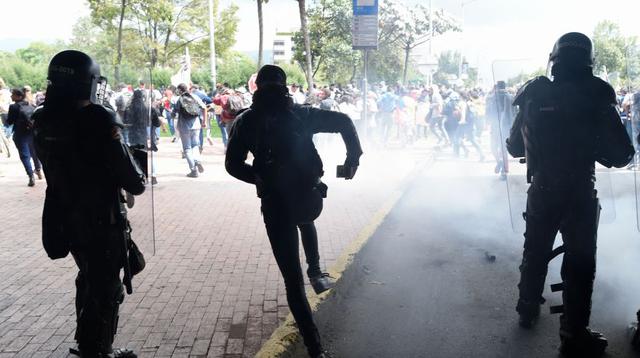 Para el analista Jason Marczak, las marchas contra Duque, quien desde que asumió el poder en agosto de 2018 ha afrontado varias protestas, es una “demostración considerable de descontento en la región”. (Foto: AFP).