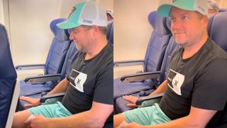 TikTok viral: el singular gesto de un pasajero para que otras personas no se sienten a su lado en el avión