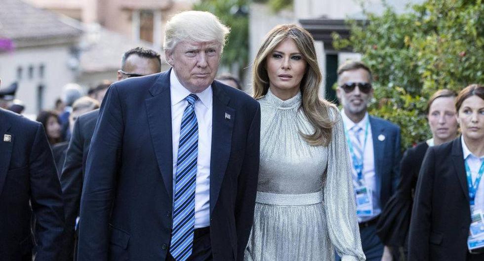 Donald y Melania Trump. (Foto: EFE)