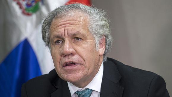 El secretario general de la OEA resaltó que se debe priorizar el diálogo abierto y respetuoso entre los peruanos y sus instituciones frente a la crisis política. (Foto: AFP)