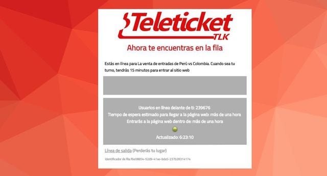 Sucesos: Teleticket: Larga Lista De Espera En Inicio De Venta De ...