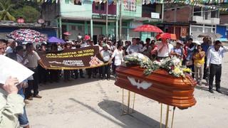 Sepultan a sacerdote jesuita asesinado en comunidad nativa de Bagua