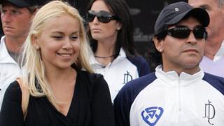 Ex pareja de Maradona confirma que está embarazada del 'Pelusa'