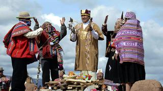 Morales fue ratificado como líder indígena en rito ancestral