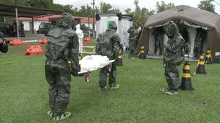 Brasil: el batallón que lucha contra los ataques químicos
