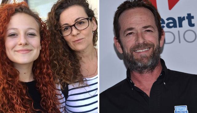 Hija de Luke Perry rinde homenaje a su madre por ser el soporte de su familia (Foto: Instagram/AFP)