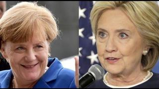 Clinton vs. Merkel: ¿Quién será la más poderosa en el 2017?