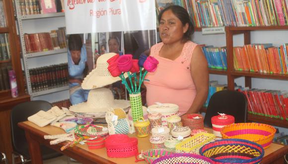 Piura: damnificadas de El Niño costero venderán artesanías por el Día de la Madre