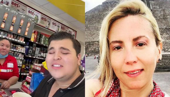 El empleado de una conocida tienda mexicana parodió a Mafe Walker y el video se hizo viral en TikTok. | Crédito: @gorditopapichulo / @mafewalkerstarseed / TikTok