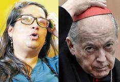 Katia Palma rechazó así polémicas declaraciones de Juan Luis Cipriani