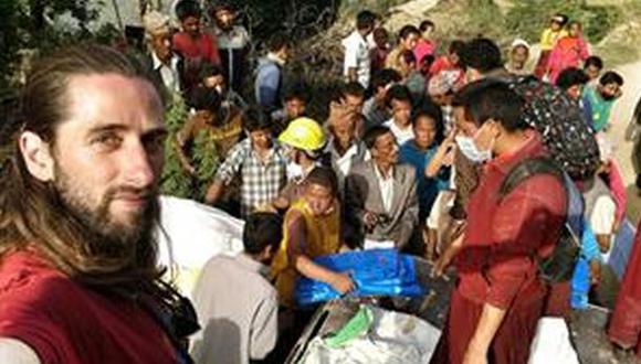 Terremoto en Nepal: El argentino que ayuda a los sobrevivientes