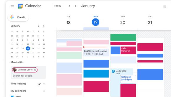 Google Calendar está creando eventos aleatorios para algunos usuarios. | (Foto: Google Workspace)