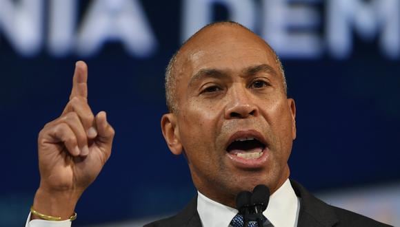 Quién es Deval Patrick, el único político negro en carrera presidencial demócrata en Estados Unidos. Foto: AFP