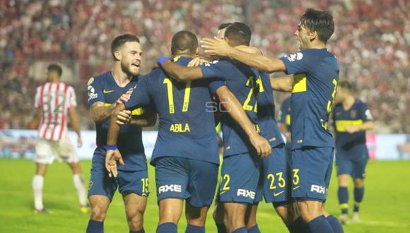 Boca Juniors ganó 4-1 a San Martín Tucumán por la fecha 23° de Superliga Argentina | VIDEO. (Foto: AFP)