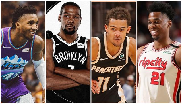 Estos son los principales jugadores que participarán del NBA 2K. (Foto: Twitter @NBA2K)