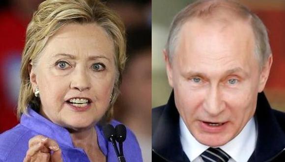 Clinton vs. Putin: Momentos que muestran su tensa relación