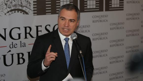 Salvador del Solar anunció que acudirá al Congreso a las 8:30 para sustentar la cuestión de confianza (Foto: GEC)