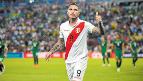 Paolo Guerrero ha jugado este año ocho partidos con la selección peruana (dos amistosos y seis oficiales en la Copa América ) con el registro de tres goles anotados. (Foto: GEC)