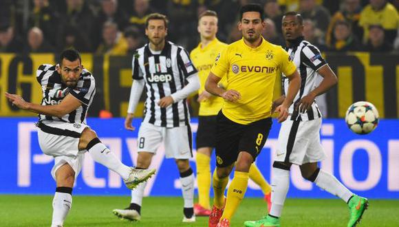 Juventus: Carlos Tevez marcó un golazo ante Borussia Dortmund