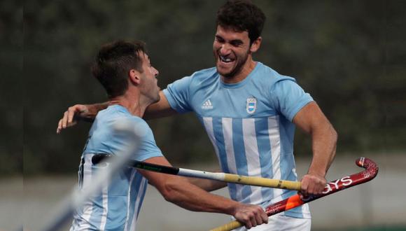 ¡Argentina oro en hockey masculino! Ganó 5-2 a Canadá en la gran final del Panamericano Lima 2019. (Foto: Twitter)