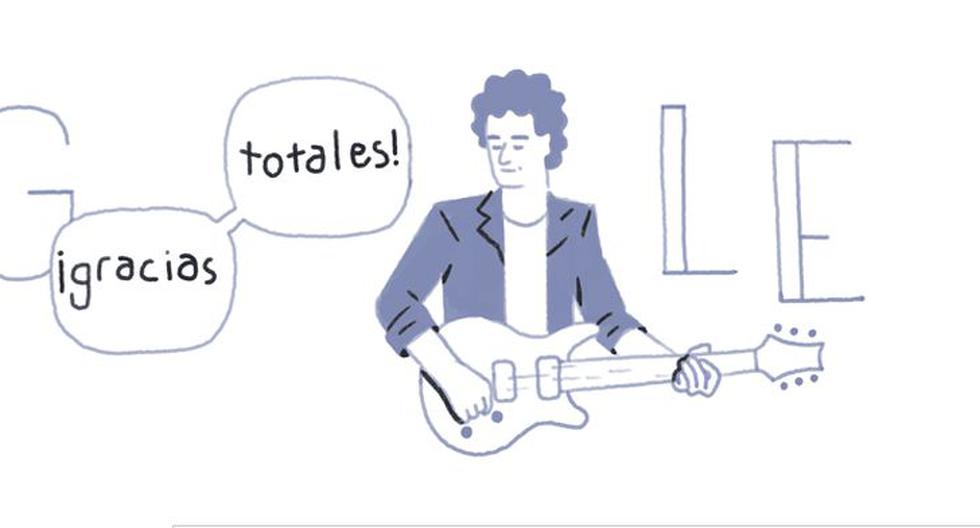 Doodle de Google en honor a Gustavo Cerati. (Foto: Google)