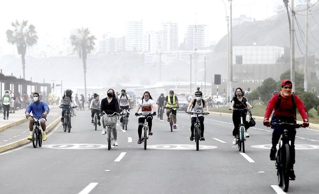 La Municipalidad de Lima dispuso la modificación del horario de cierre de la vía Costa Verde en sus dos sentidos, de San Miguel a Chorrillos, desde este domingo 6 de diciembre. / @photo.gec