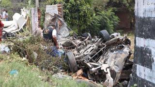 Fatal choque en Trujillo: chofer está en calidad de intervenido