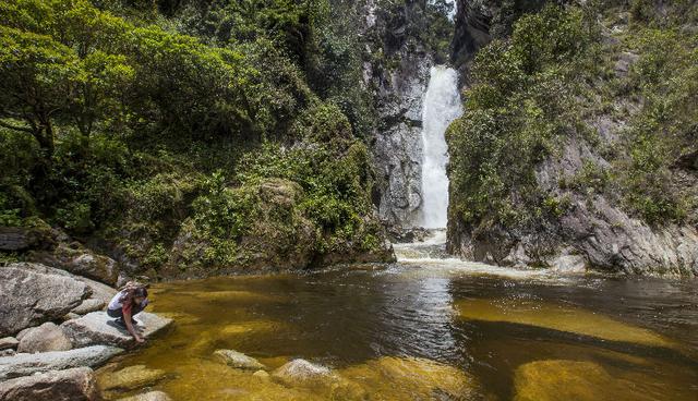 No muchos son los viajeros que llegan al distrito de Huancabamba, pero esta es la localidad más antigua de Oxapampa. Uno de sus principales atractivos es la catarata Anana, de muy fácil acceso a pie (los autos te dejan a pocos metros). Se trata de una caída de agua de unos 45 metros de altura que en la base forma una piscina natural. Foto: Guillermo Gutierez