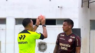 Nelson Cabanillas es expulsado por aplaudir al árbitro en el Universitario vs. Alianza Atlético | VIDEO