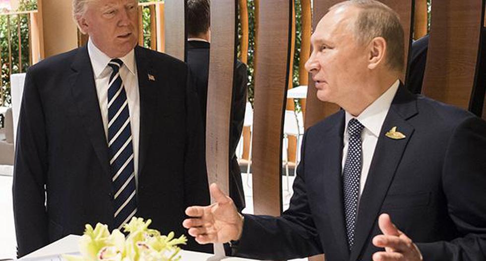 Donald Trump propuso a Vladimir Putin reunirse en la Casa Blanca, según el Kremlin. (EFE)