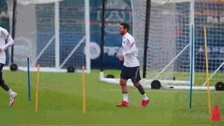 Mira el entrenamiento de Lionel Messi en el PSG