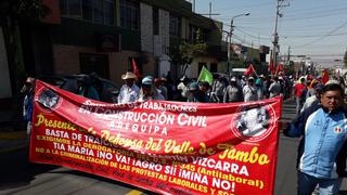 Tía María: se reinician protestas contra proyecto minero en Arequipa | FOTOS