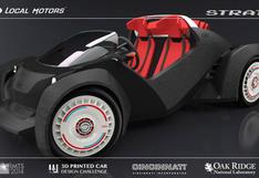 ¿Serán los autos del futuro impresos en 3D? 