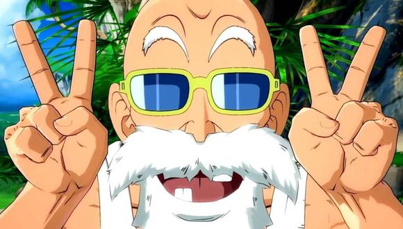 El Maestro Roshi llegará a Dragon Ball FighterZ en setiembre próximo. (Captura de pantalla)