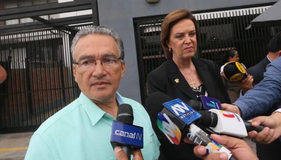 Alejandro Aguinaga y Luisa María Cuculiza respaldaron a Kenji Fujimori, mientras que Martha Chávez señaló que el congresista debía entender "disciplina y reconocimiento al liderazgo". (Archivo El Comercio)